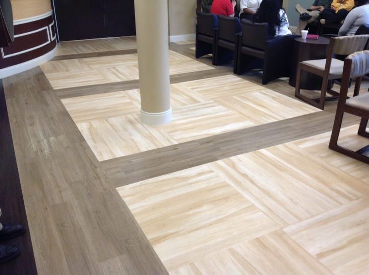 Tile Pattern SPC Flooring in Dubai