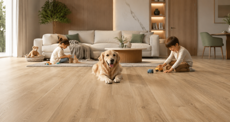 Best Flooring for Pets and Kids in Dubai | Rare Home Decor